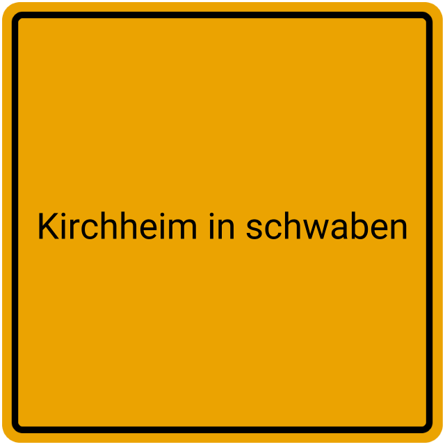 Meldebestätigung Kirchheim in Schwaben